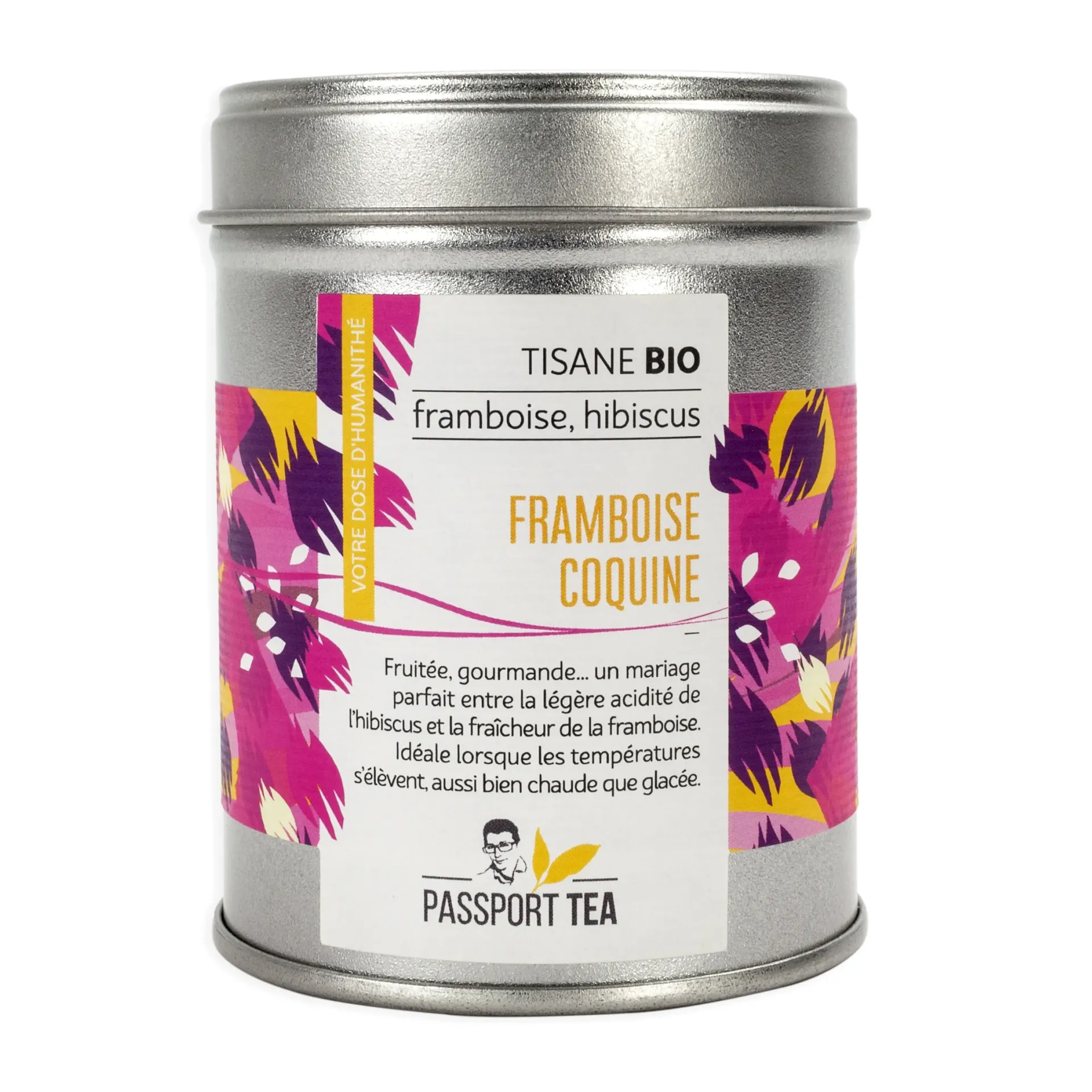 Framboise coquine - mini boîte 40g